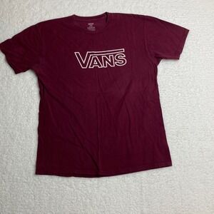 Vans T-Shirt Red Men’s Large